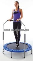 mini fitness trampoline with handle