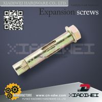 Hex nut or hex bolt sleeve anchor 
