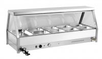 bain marie/food warmer display showcase