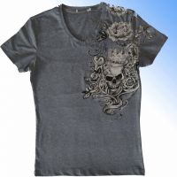 Men's short sleeve round neck t-shirt with customized printing