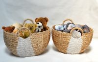 water- hyacinth storage basket