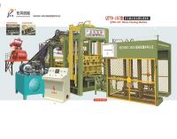 QTY8-15C full automatic hollow concrete block making machine and Brick production line