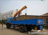 6.3 tons telescopic boom hydraulic truck crane