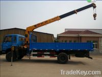 6.3 tons telescopic boom hydraulic truck crane