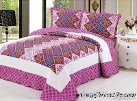 BR1001 Printed quilts bedding sets