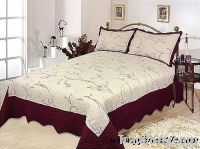 BR2005 customized embroidery quilts bedding sets