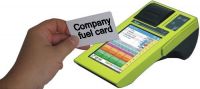 Fuel card management system for petrol stations