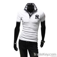 Short sleeve T-shirt selling NY embroidered POLO shirt