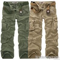 Free shippingHan edition casual men overalls pant