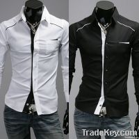 Men's long sleeve shirt    color shirt