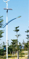Wind-solar hybrid LED street light