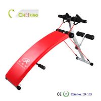 exercise curved sit up bench