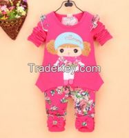 girls clothing sets with 0-6 years