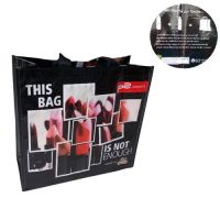 RPET shopping bag, recycled PET bag, RPET lamination bag