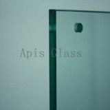 Tempered Glass Beveled with Hole