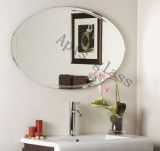 Oval Mirror Beveled