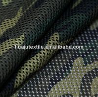 100% polyester printed mesh fabric
