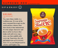 Eastlands India - Supreme Red CTC Tea