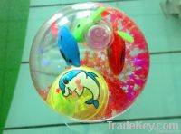 LED BOUNCY BALL WITH FISH