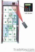 SF-500 18 Zones(LCD) Walk through metal detector