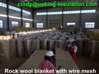 Cheap Price Rock Wool Blanket with wire mesh from China