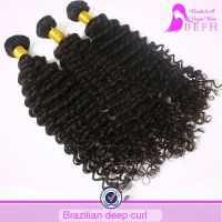 BeFa Hair New Arrival Deep Curl 6A 100% Unprocessed Brazilian Virgin Hair