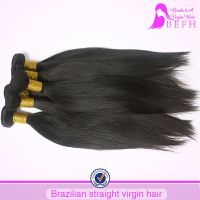 Professional Hair Supplier 6A Grade 100% Virgin Straight Brazilian Human Hair