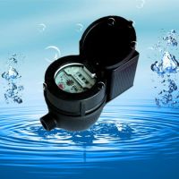 Valve controlled photoelectric direct reading remote  water meter