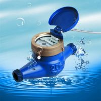 Wire passive photoelectric direct-reading water meter