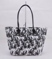 High Fashion Paper Straw Beach Bag with PVC handle, OEM Order is Available