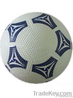 rubber soccer ball