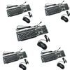 Lot of 5 x Keyboard & Mouse