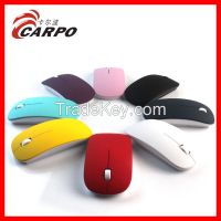 2.4g slim wireless optical mouse,colorful mini wireless usb computer mouse-A5028