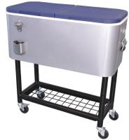 cooler cart(detachable foot with grid tray)