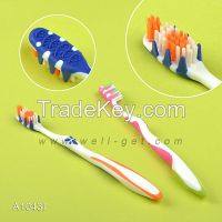 FDA&OEM&ODM China New Nylon Whole Sale Adult Tooth Brush with Tongue Cleaner