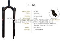 Fat tire bicycle fork
