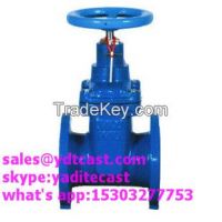 cast iron din 3352 gate valves pn16, gate valve high quality