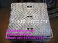 hot sales ductile iron manhole cover D400 en124