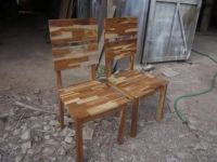 Minimalist Teak Dining Table Set