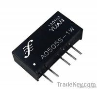 A S/D-1W series fixed unregulated input dc-dc converter