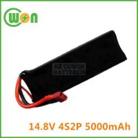 14.8V 4S2P 5000mAh Battery for Remote Control Battery, Car/Gun Toy Battery