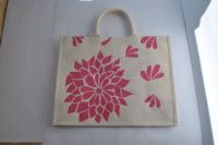 Jute shopping bag