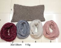 2014 NEW Knitted Infinity Loop Scarf