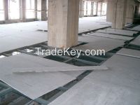 Fiber cement floor tiles / floor slab
