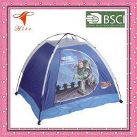 Kids outdoor playing camping tent