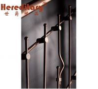 Titanium-gold indoor Stailess Steel Stairs Fence (SJ-810)
