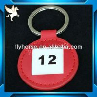 Wholesale high quality leather key chain