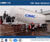 CIMC Bulk Powder Material Cement Tanker Truck Trailer