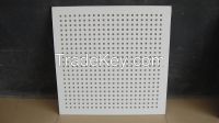 Decorative PVC laminated acoustic perforated gypsum board