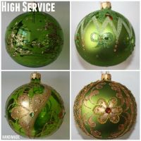 Hand Painted Christmas Ornament